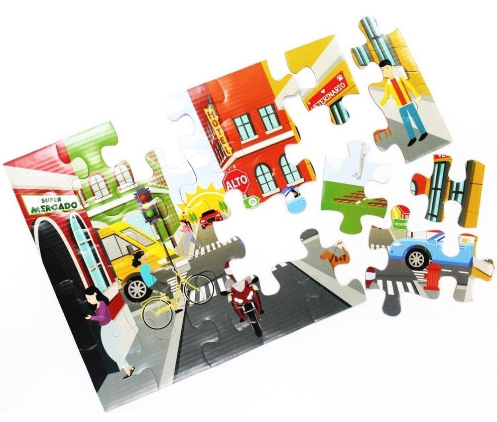 Rompecabezas Ciudad 24 Piezas DaccArT® [Pieza] 7506457800048