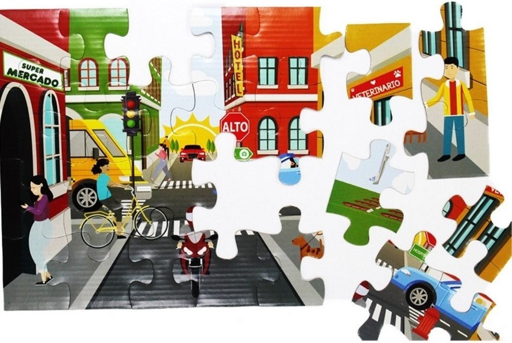 Rompecabezas Ciudad 24 Piezas DaccArT® [Pieza] 7506457800048 2