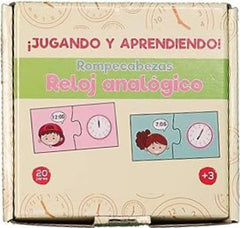Rompecabezas Reloj Analogico 40 Piezas DaccArT® [Pieza] 7506457800062 2