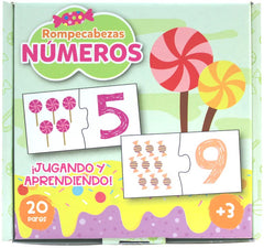 Rompecabezas Números 40 Piezas DaccArT® [Pieza] 7506457800055 2