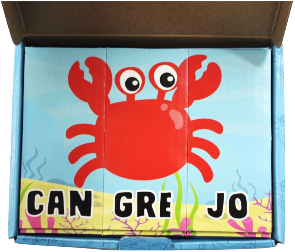 Rompecabezas Sílabas Animales Marinos 16 Piezas DaccArT® [Pieza] 7506457800109 4