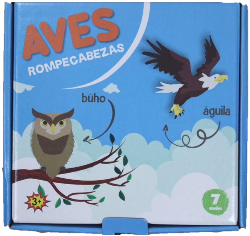 Rompecabezas Aves 14 Piezas DaccArT® [Pieza] 7506457800116