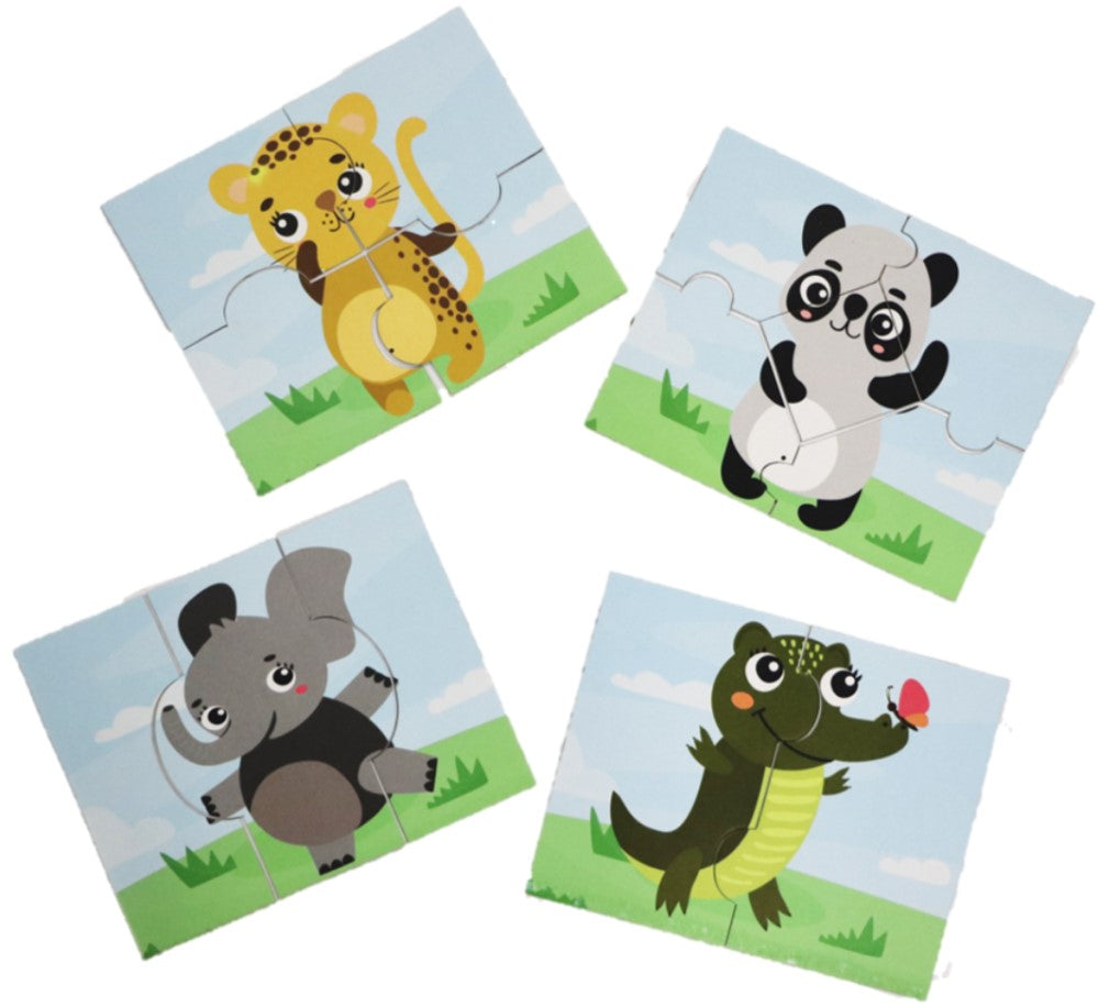 Rompecabezas Animales de la Selva 14 Piezas DaccArT® [Pieza] 7506457800161