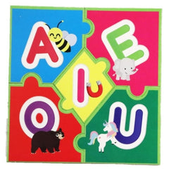 Rompecabezas Vocales y Sentidos 10 Piezas DaccArT® [Pieza] 7506457800093