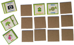 Memorama Objetos Bilingüe 18 Pares 36 Piezas DaccArT® [Pieza] 7506457800529 2