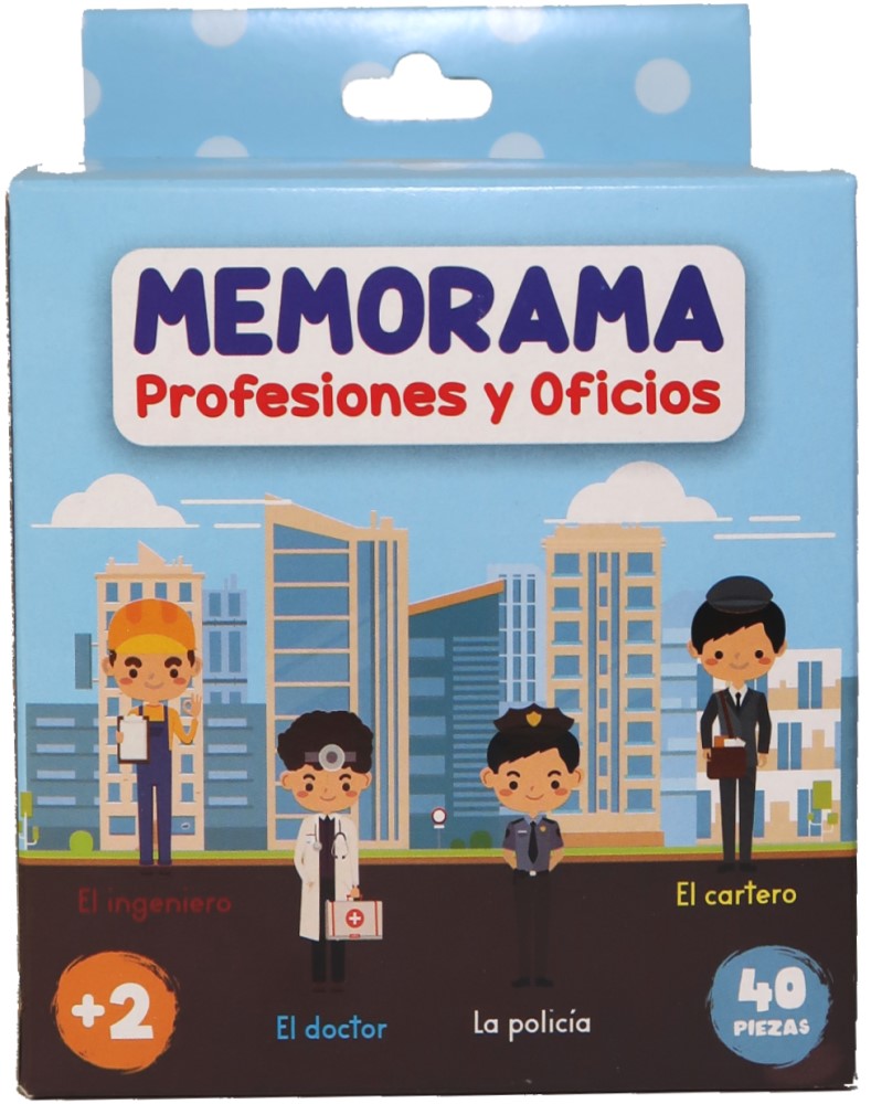 Memorama Profesiones y Oficios 20 Pares 40 Piezas DaccArT® [Pieza] 7506457800376