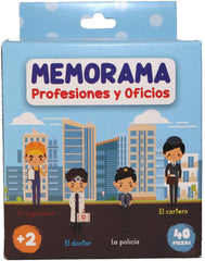 Memorama Profesiones y Oficios 20 Pares 40 Piezas DaccArT® [Pieza] 7506457800376