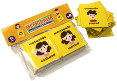 Memorama Emociones Bilingüe 16 Pares 32 Piezas DaccArT® [Pieza]