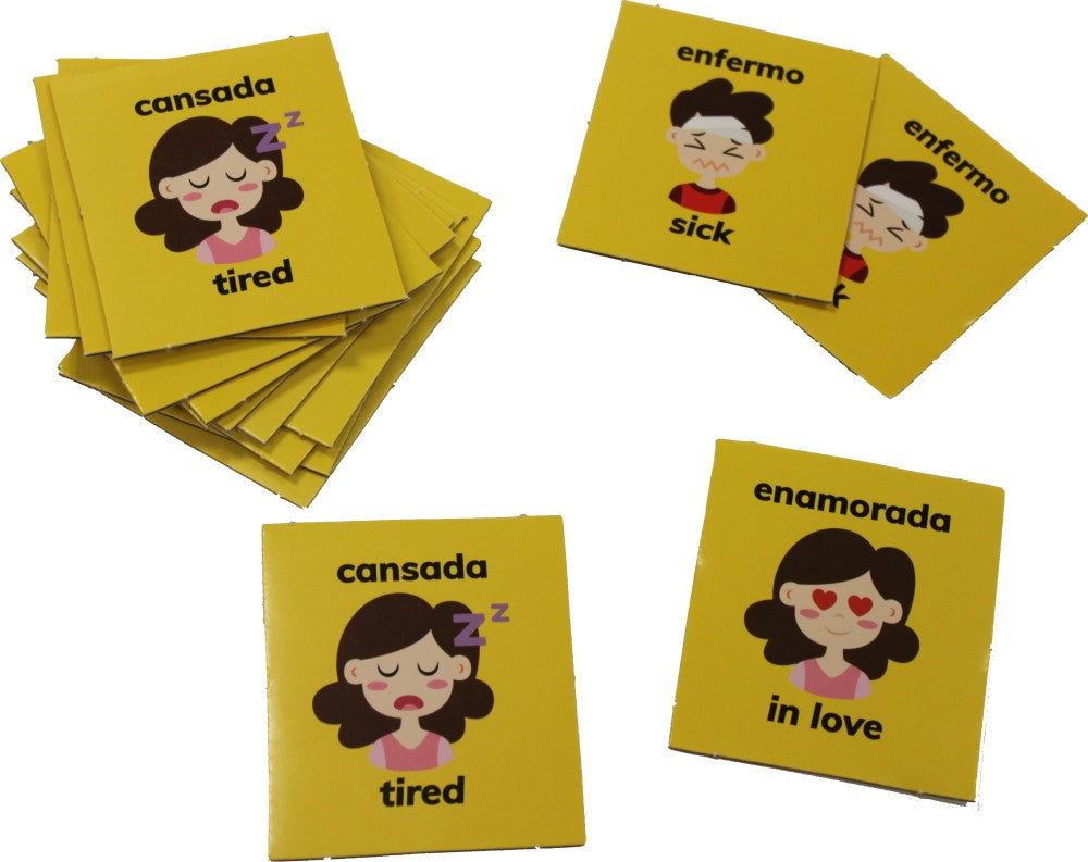 Memorama Emociones Bilingüe 16 Pares 32 Piezas DaccArT® [Pieza] 2