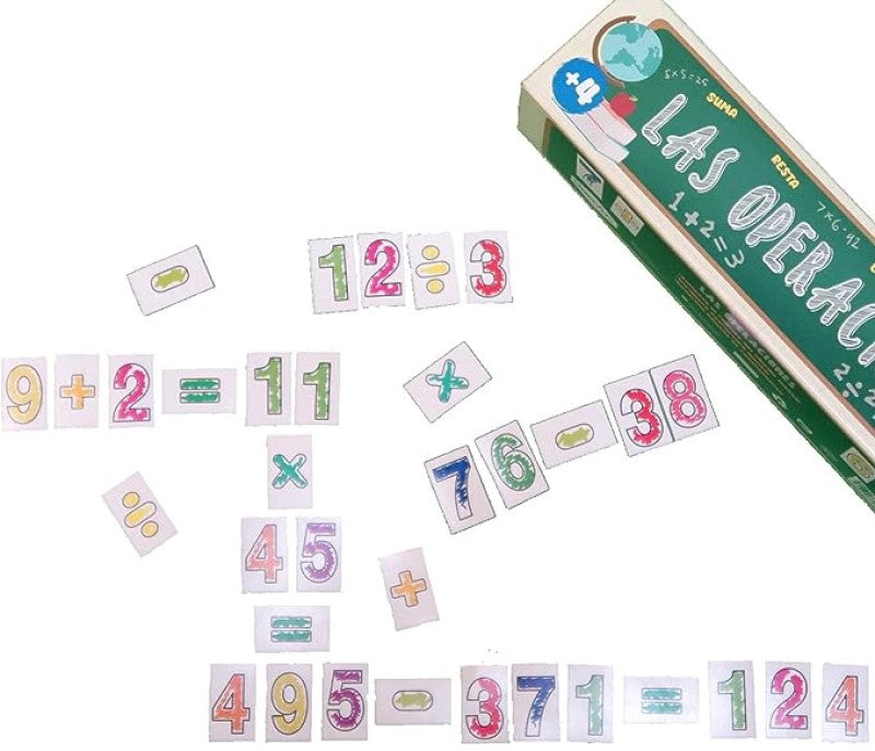 Material Didáctico Números Operaciones Básicas DaccArT® [Pieza] 7506457800420 3