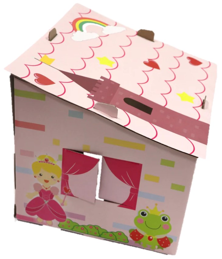 Material Didáctico Casita Impresa Armable Princesa DaccArT® [Pieza] 7506457800574 2