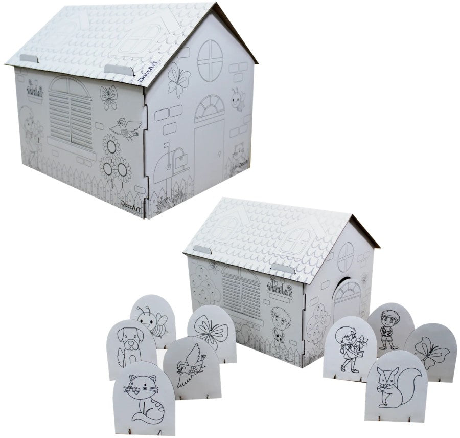 Material Didáctico Casita Coloréame Primavera DaccArT® [Pieza] 7591152013435 2