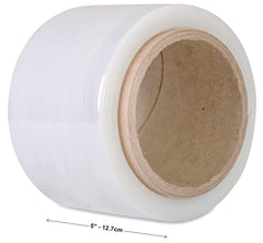 Película Estirable p/Emplayar N/2" Transparente 5"×1000ft C-pack® [Rollo]