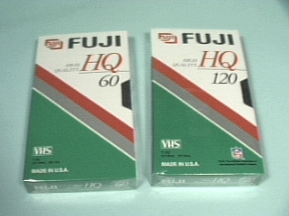 Video Cassette VHS T-60 Fuji® [Pieza] Imagen principal del producto