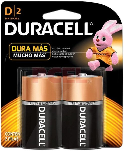 Pila Duracell "D" c/2 Proesa® [Paquete] 41333000985