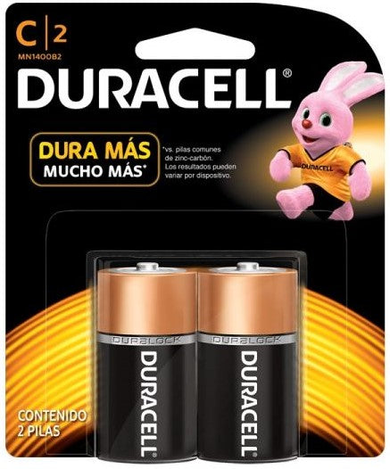 Pila Duracell "C" c/2 Proesa® [Paquete] 41333000992