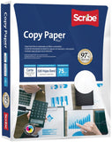 Bond Copy Paper Plus®paq.c/500 37kg Blanco 97% Carta 75g Scribe® 0244 Resma 7502233370187 01