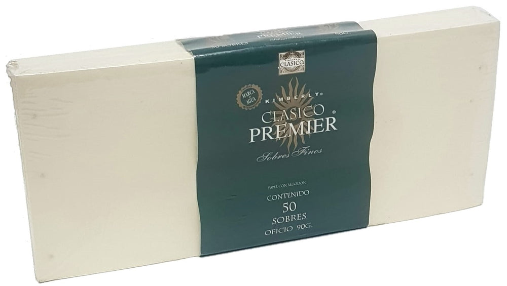 Sobre Color Kimberly® Clásico Premier paq.c/50 60kg Marfil Oficio 90g Kimberly-Clark® Paquete 750101