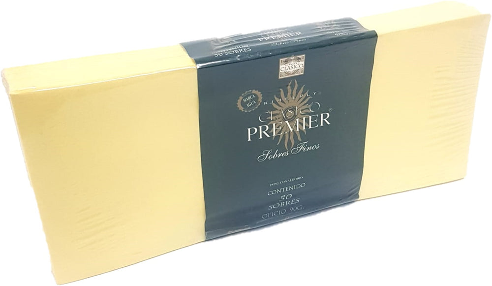Sobre Color Kimberly® Clásico Premier paq.c/50 60kg Paja Oficio 90g Kimberly-Clark® Paquete 75010173