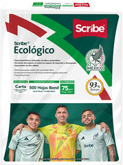 Bond Ecológico pack c/500 37kg Blanco 93% Carta 75g Scribe® 5288 Resma 7502233377797 02