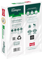 Bond Ecológico pack c/500 37kg Blanco 93% Carta 75g Scribe® 5288 Resma 7502233377797 03