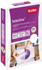 Bond Selective paquete c/500 50kg Blanco 99% Oficio 70g Scribe® 5391 [Resma] 7502233378343 2