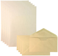 Bond Clásico Estuche 50 hojas y 40 Sobres Paja Monarch Kimberly-Clark® [Estuche]