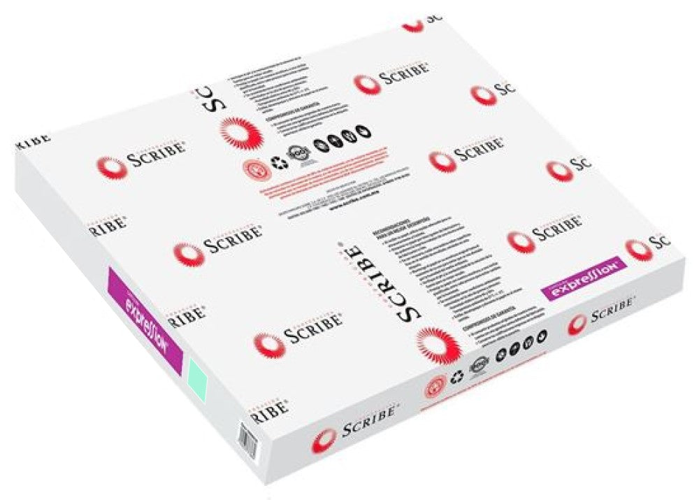 Bristol Expression 48.8k Verde pastel 50×65 150g Scribe® Hoja 01