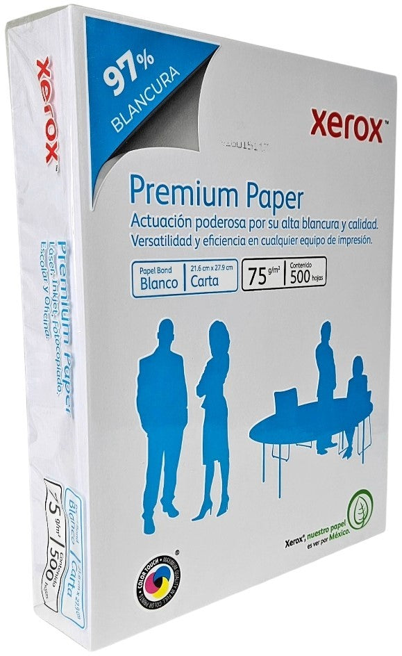 Bond Premium Azul 37kg Blanco 97% Carta 75gr Xerox® 003M00360 [Resma] 7503031897005
