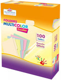 Fólder Multicolor c/100 Crema Oficio eurocolors PU0058 Caja 7501454604200