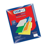 Fólder Bitono Starfile® pack c/25 Azul Oscuro Carta STARfile® PH0088 Paquete 7501454572363 01