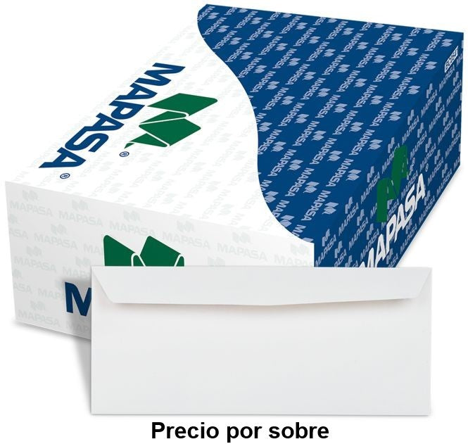 Sobre Plus Ultra C. 54kg Blanco Bond Oficio 10 Mapasa® HA0044 [Sobre] 7501454510044