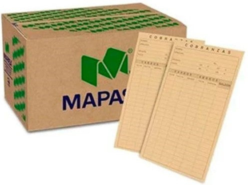 Sobre Bolsa Cobranza p/L Impreso 2/ca 60kg Ante 11.7×21cm Mapasa® IM0116 [Sobre] 7501454530141