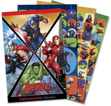 Calcomanía Block Avengers Assemble c/250 en 6 hojas 15×23.1cm granmark® 152-754 Pieza 751214785664 0