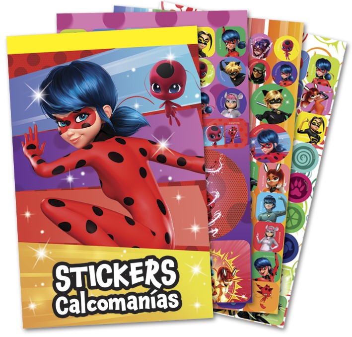 Calcomanía Block Lady Bug c/250 en 6 hojas 15×23.1cm granmark® 152-843 Pieza 751214907240 01