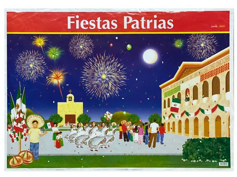 Póster Didáctico Fiestas Patrias 70×50cm granmark® 1345-34 Pieza 751214248084 01