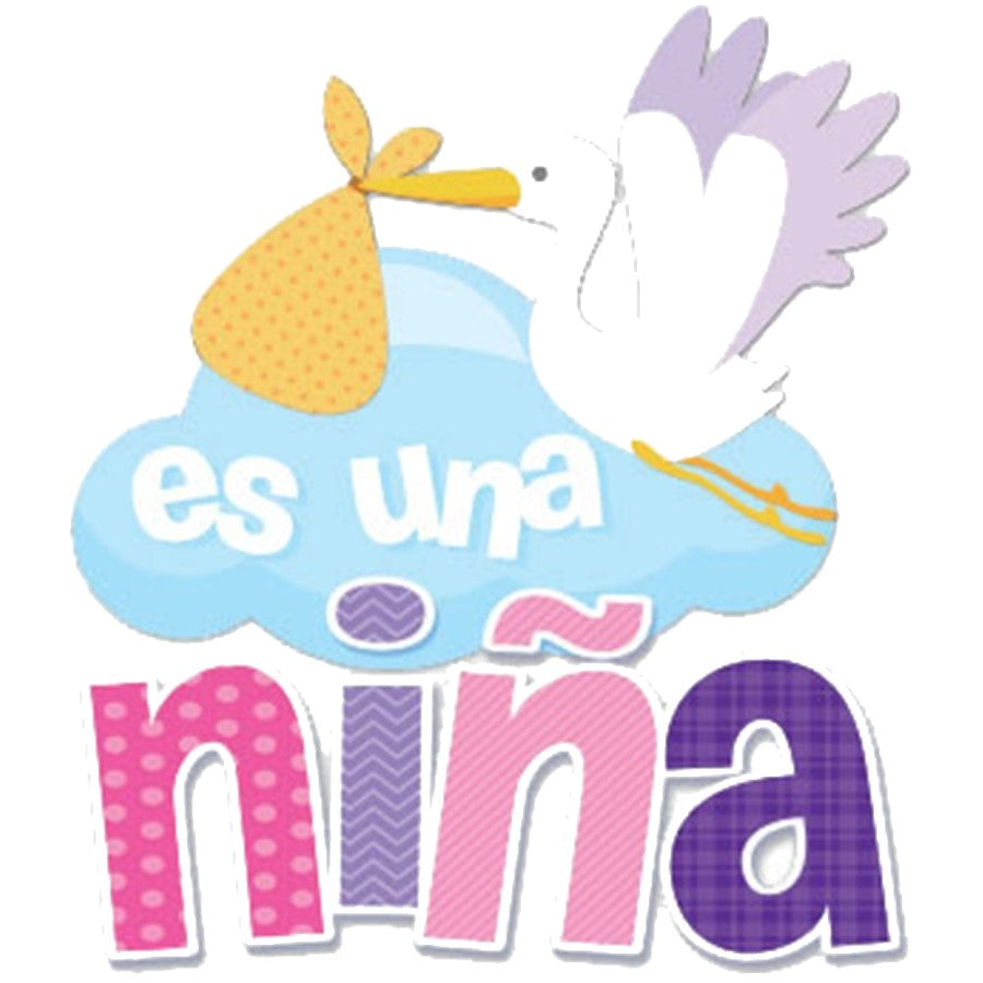 Adorno Baby es una niña Móvil 51×61cm granmark® 6067-476 [Pieza] 751214753274