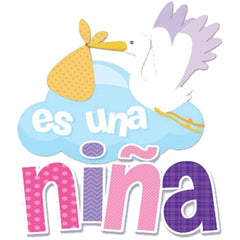 Adorno Baby es una niña Móvil 51×61cm granmark® 6067-476 [Pieza] 751214753274
