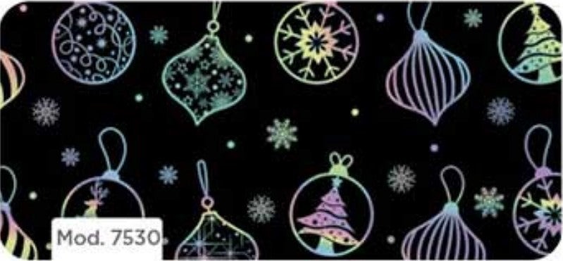 Papel p/Regalo Navidad Esfera Iridiscente 70×51.3cm granmark® 930-7530 Hoja 751214172365 01