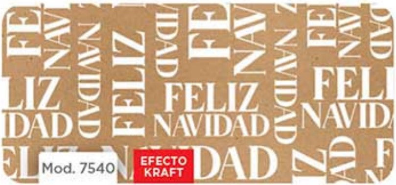 Papel p/Regalo Navidad Feliz Navidad 70×51.3cm granmark® 930-7540 Hoja 751214172464 01