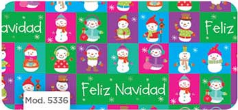 Papel p/Regalo Navidad Snowmans Merryxmas 70×51.3cm granmark® 930-5336 Hoja 751214150332 01