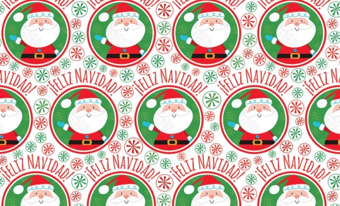 Papel p/Regalo Navidad Santa Copos 70×51.3cm granmark® 930-5981 Hoja 751214156907 01