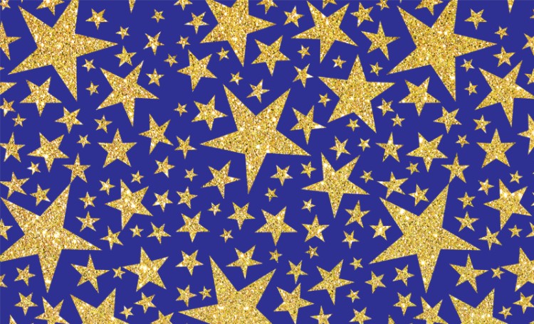 Papel p/Regalo Navidad Estrellas Glitter 70×51.3cm granmark® 930-5995 Hoja 751214157041 01