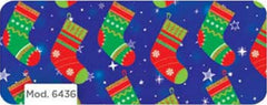 Papel p/Regalo Navidad Botas Con Glitter 70×51.3cm granmark® 930-6436 Hoja 751214161437 01