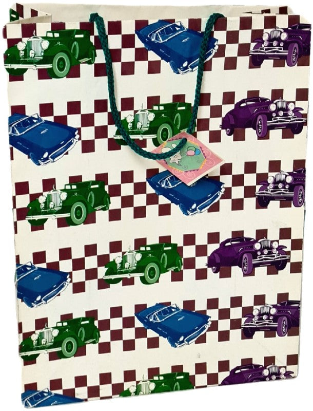 Bolsa p/Regalo Verduras y Autos Grande 27×36+13 Alca Impre [Pieza] 733170903061 2