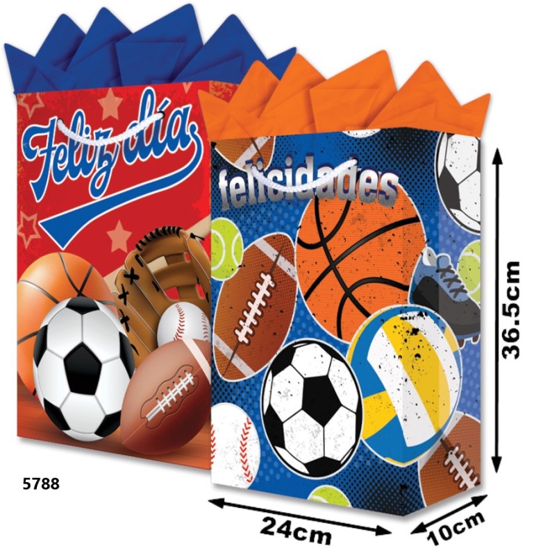 Bolsa p/RegaloTodaOcasión Deportes Pelotas Grand 24×36½+10 granmark® 845-5788/6 Pieza 751214651211 0