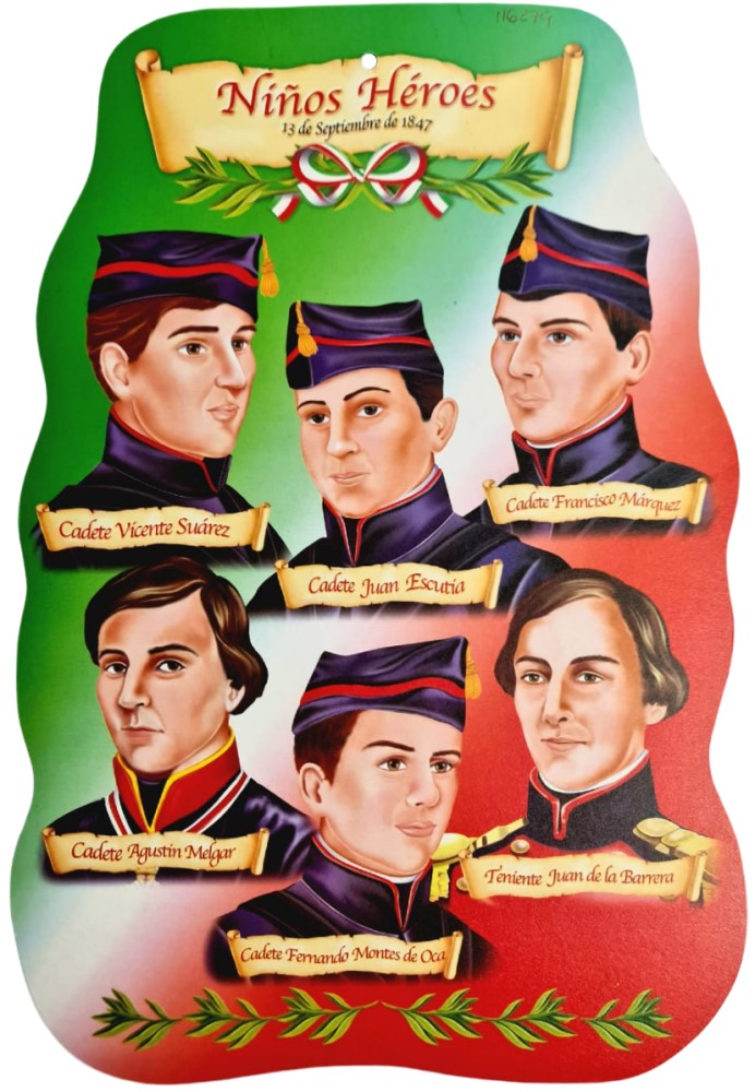 Adorno Fiestas Patrias Niños Héroes 13 Sep 1847 Figur 40cm granmark® 6000 [Pieza] 2