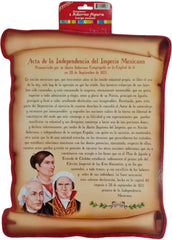 Adorno Fiestas Patrias Acta de la Independencia Figur 43.4cm granmark® 6000 [Pieza] 751214512086