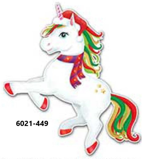 Adorno Navidad Móvil Unicornio Navideño 75cm granmark® 6021-449 [Pieza] 751214765956