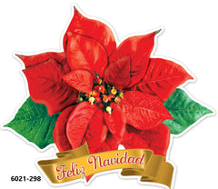 Adorno Navidad Móvil Nochebuena 40cm granmark® 6021-298 [Pieza] 751214287656